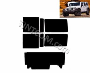                                 Pre Cut Window Tint - Jeep Wrangler (4 doors, 2011 - ...) Solar Gard - NR Smoke Plus series
                            